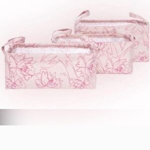 Floral Pink Women's Bag Set